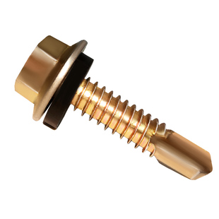 兔宝宝外六角钻尾燕尾套筒螺丝角铁方管彩钢瓦M4.8M5高强自钻整箱