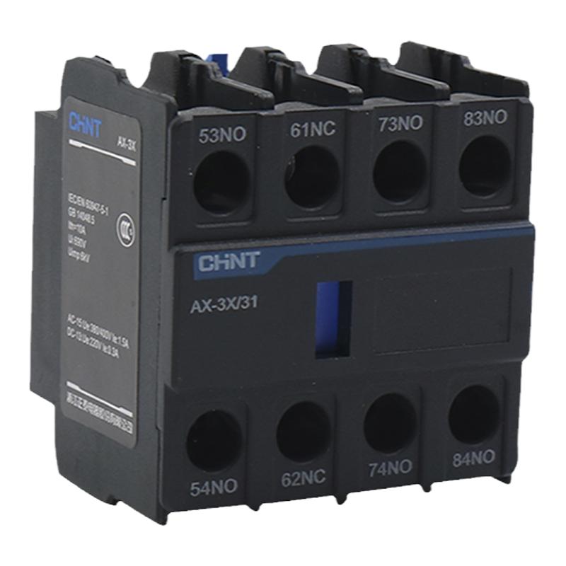 正泰昆仑NXC交流接触器辅助触点AX-3X-22常开11常闭02触头31替F4