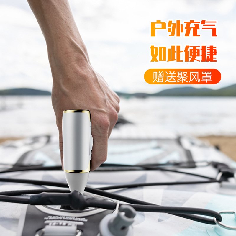 家用手持迷你涡轮风扇高速吹风机无线强力吹尘器户外无刷电机