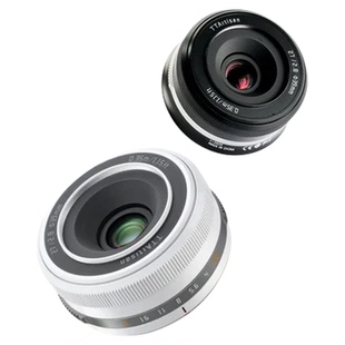 铭匠光学27mm F2.8自动对焦饼干镜头适用富士XM5尼康ZFC索尼E卡口