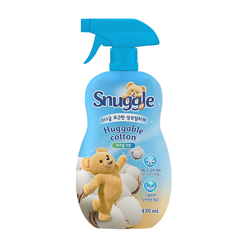 韩国进口snuggle小熊衣物除味剂香氛喷雾增香去味温和小辰辰同款