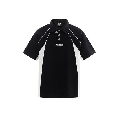 FORNINES结构拼接POLO衫