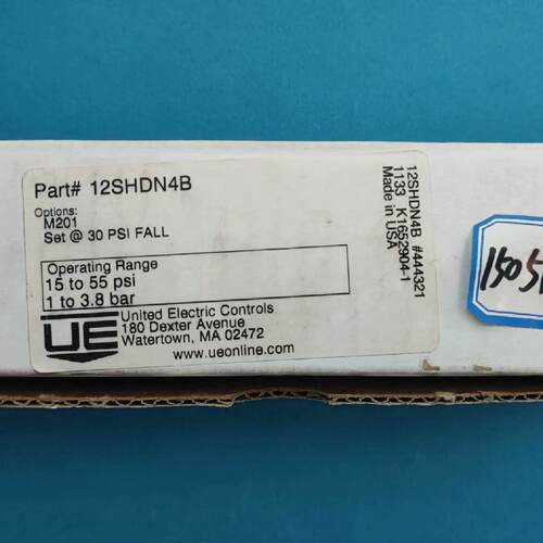 【请询价】美国UE压力开关12SHDN4B