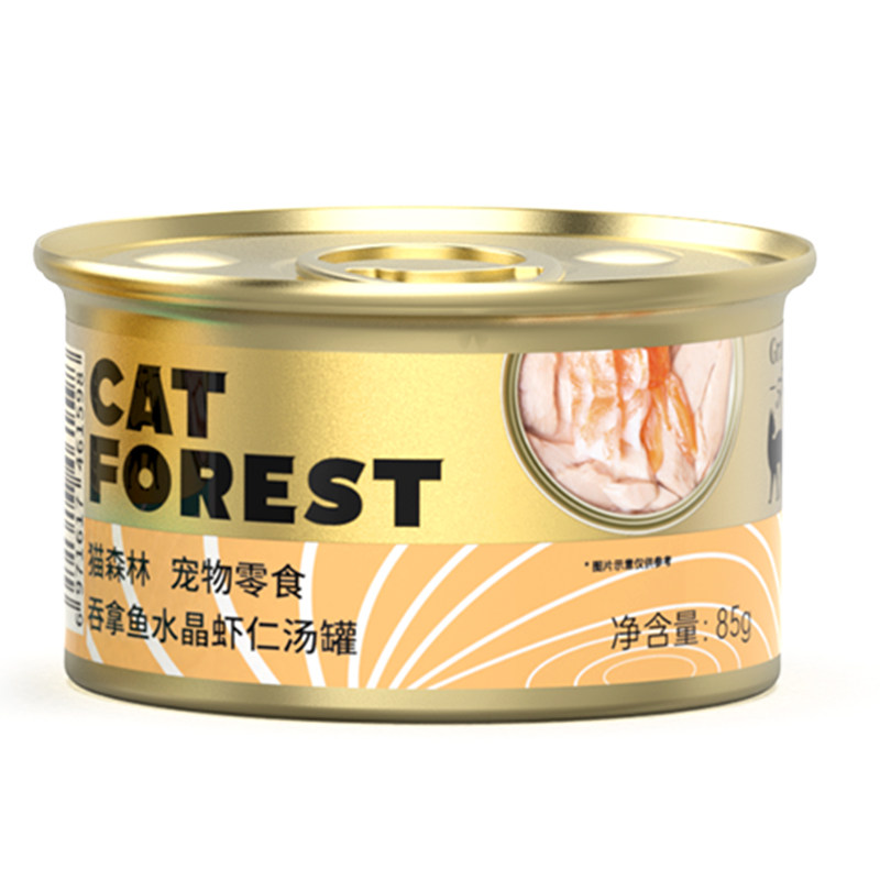 猫森林吞拿鱼白肉三鲜泰罐24罐