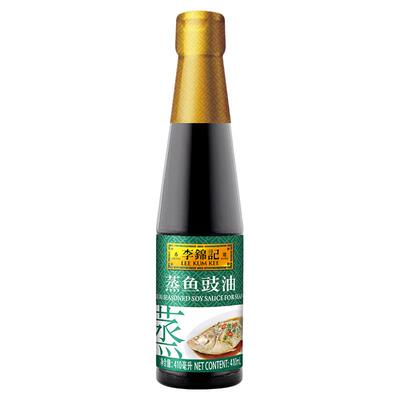 李锦记蒸鱼豉油410ml去腥提鲜