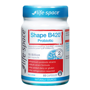 【自营】澳洲lifespace益倍适超燃B420 PLUS身材管理益生菌胶囊