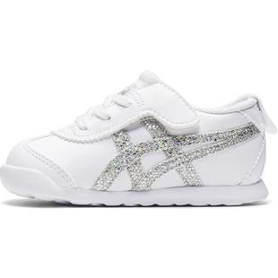 Onitsuka Tiger鬼塚虎MEXICO 66 银色软底宝宝学步休闲运动鞋