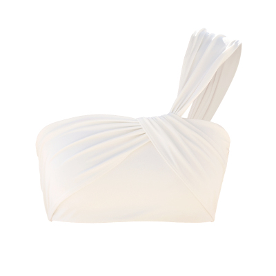 凡圣瑜伽2026新款薄裸感单肩美背气质交叉BRA瑜伽内衣FC16105