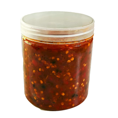 四川辣椒酱农家豆瓣酱无油自制辣酱炒菜下饭辣酱达州传统胡豆瓣酱