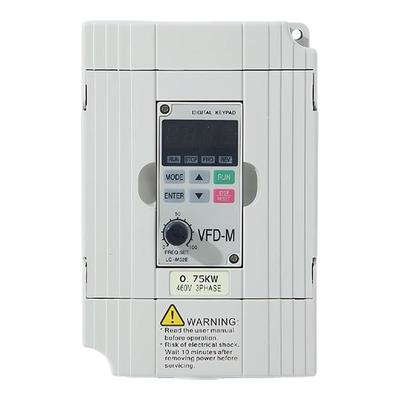 VFD-M变频器电机调速保护0.75kw