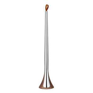 摩登MODERN轻奢北欧胡桃木自立式鞋拔子长柄家用不锈钢鞋厅玄关