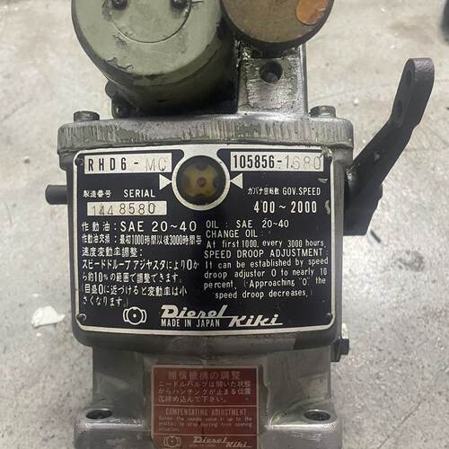 溢价-船舶大发 Diesel Kiki RHD6-MC调速器
