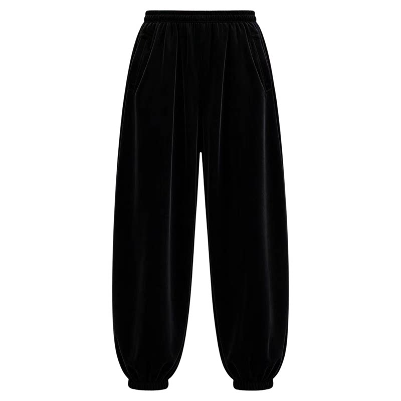 秋冬季不倒金丝绒练功裤太极服