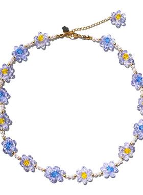 古力娜扎ettoi水晶少女花朵手链