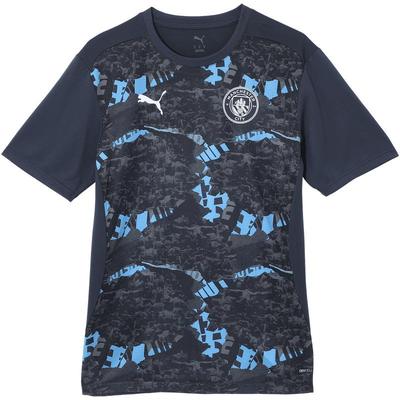 曼城赛前热身运动球衣男PUMA彪马