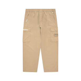 Aape旗舰店男装25春夏猿人徽章多口袋潮流休闲长裤工装裤B667XXO