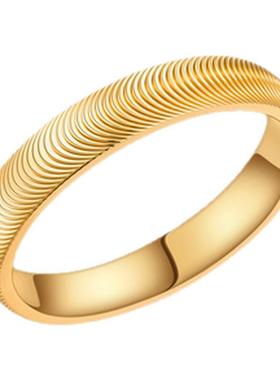 TWINSLULU波浪纹戒指