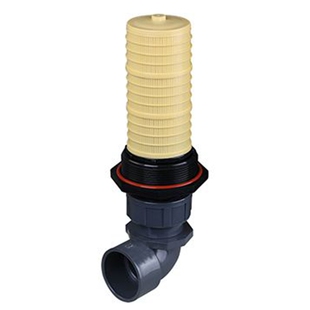 滤芯软化水机上下布水器净水器6分过滤器水处理配件塑料滤网树脂