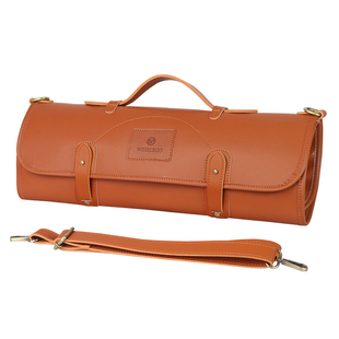 WESSLECO厨刀收纳包西餐主厨手提卷包超纤皮厨师刀具收纳袋手提包