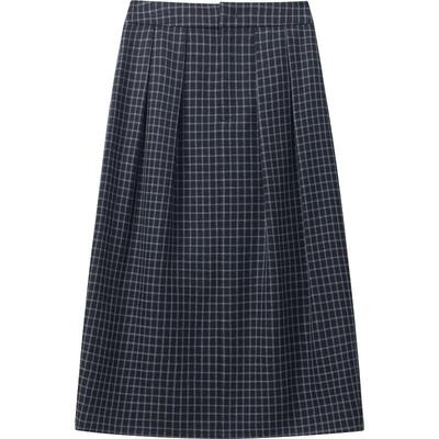 【播奥莱】播秋文艺格子半身裙女气质通勤裙子DDR4BD5089
