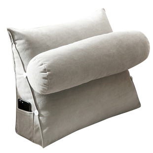 M.life 此刻值得 北欧简约靠枕带小靠背沙发卧室床头靠垫可拆洗