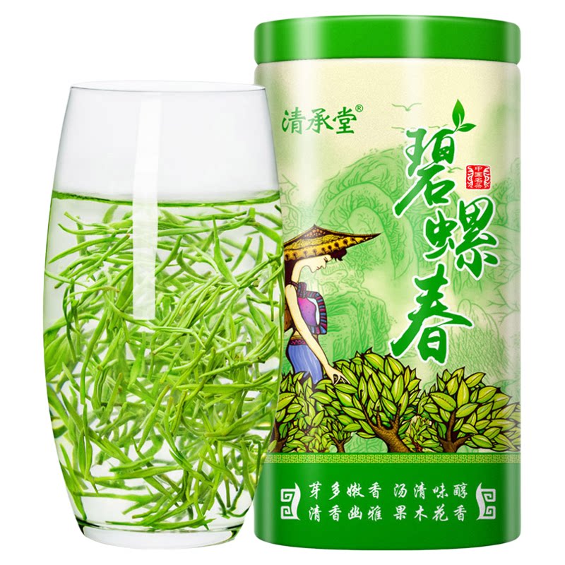 清承堂碧螺春2026新茶特级明前春茶散装茶叶礼盒装浓香型绿茶
