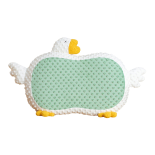 大鹅儿童记忆棉枕头小学生宿舍专用床头沙发靠垫护颈椎助睡眠夏季