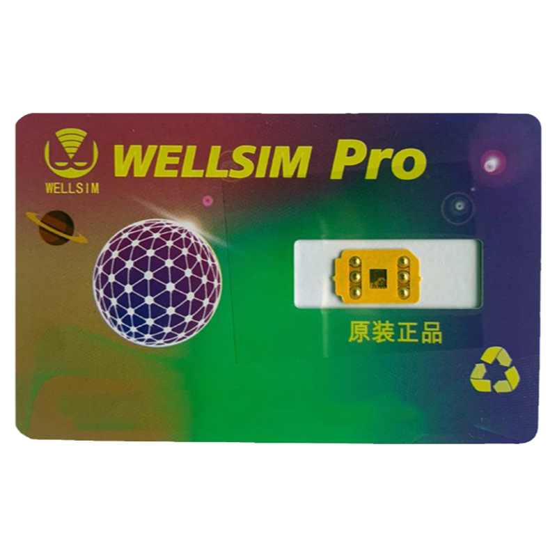 well卡贴wellsim适用7/8p/se/xr/xsmax/11/12mini/13pro/14/15/16
