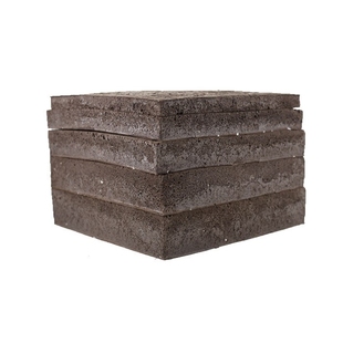 金椤树生物炭绵垒仿无土种植苔藓海绵土垂直立体绿化黑土绵多肉