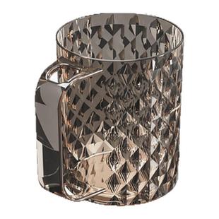 漱口杯情侣牙刷杯儿童洗漱杯子透明牙膏牙刷收纳盒家用轻奢牙具杯