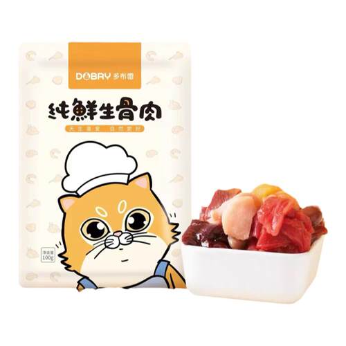 多布雷生骨肉季/年套餐幼猫成猫主食猫饭增肥发腮美毛补水湿猫粮