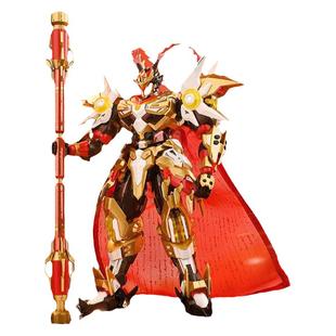 启蒙积木QQ飞车拼装益智机甲孙悟空齐天大圣儿童男玩具74036