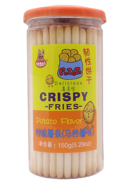 河马莉特脆薯条幼儿磨牙硬棒