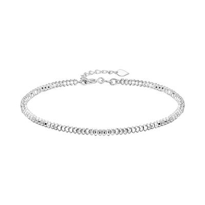 周大生18k百金手链蹦迪珠手链