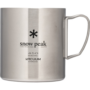snowpeak雪峰露营双层保温保冷隔热不锈钢杯真空马克杯MG-213/214