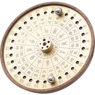 中式日晷香插香座香薰炉罗盘香炉线香香插底座国风香插高级感香托