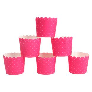 学厨玛芬纸托蛋糕杯马芬杯带插卡耐高温牛皮纸杯包装25只烘焙工具