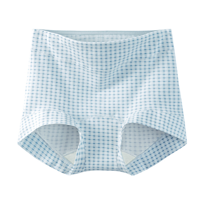 平角内裤女高腰独立包装女生纯棉