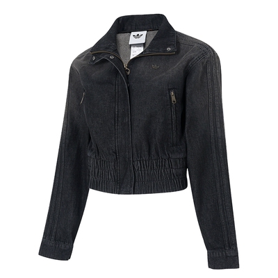 阿迪达斯三叶草女款复古夹克