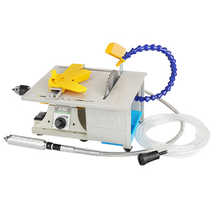 多功能玉石雕刻机台磨机小型翡翠切割机台锯木工打磨抛光工具电磨