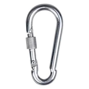 镀锌安全保险扣弹簧扣登山锁扣钥匙葫芦链条绳扣环狗链卡扣绳环