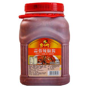 粤师傅蒜蓉辣椒酱调味料3.2kg商用烧烤腌制专用料叉烧排骨调味酱