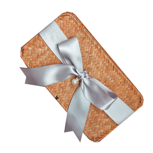 结婚伴手礼实用竹编空盒子女伴娘回礼礼物空包装盒高档商务送客户