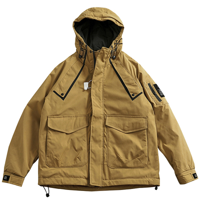 保暖棉衣男休闲工装外套棉袄情侣