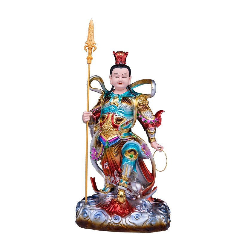 中式树脂哪吒三太子供奉摆件