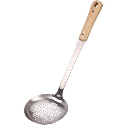贝瑟斯防烫手柄大号不锈钢漏勺