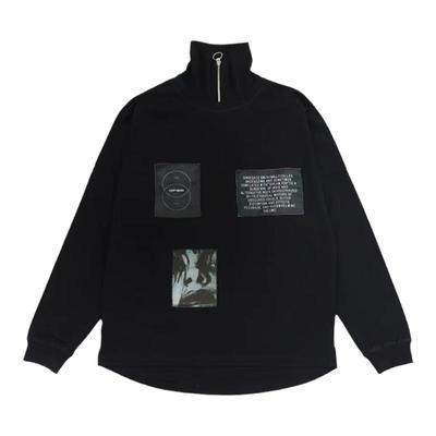 自赏独立Shoegaze长袖半高领拉链