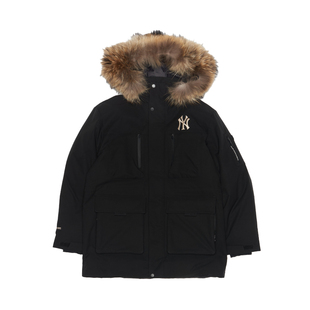 MLB羽绒服明星同款男款女款 2025冬季新款保暖鹅绒棉羽工装派克服