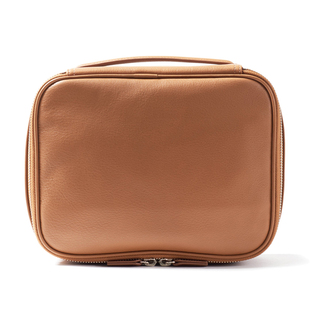 LEATHEROLOGY奥勒吉真皮手拿包高端化妆包旅行收纳包男女洗漱包