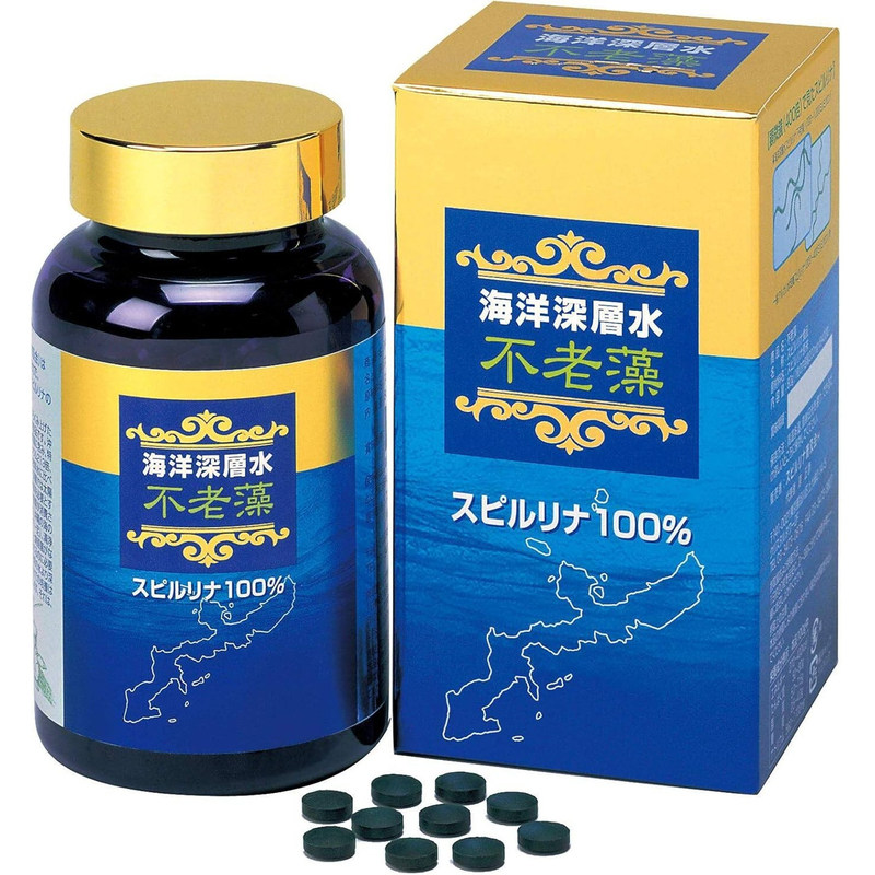 日本不老藻螺旋藻1000粒